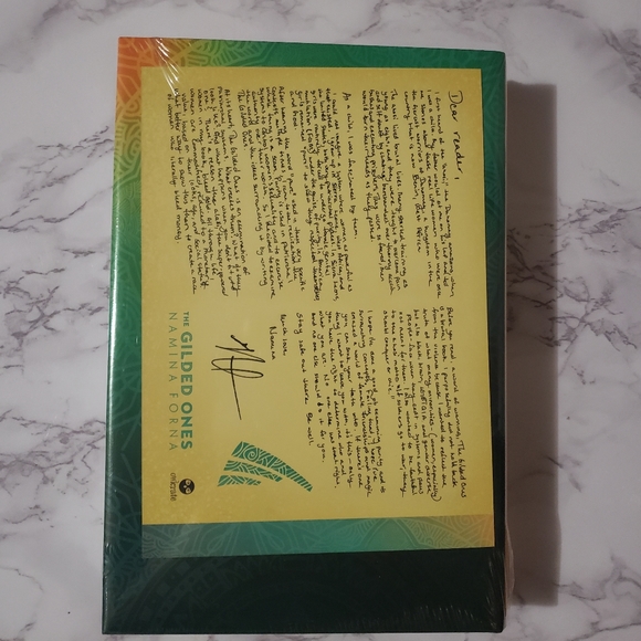 The Gilded Ones, by Namina Forna, signed edition unopened, Owlcrate - Picture 3 of 4